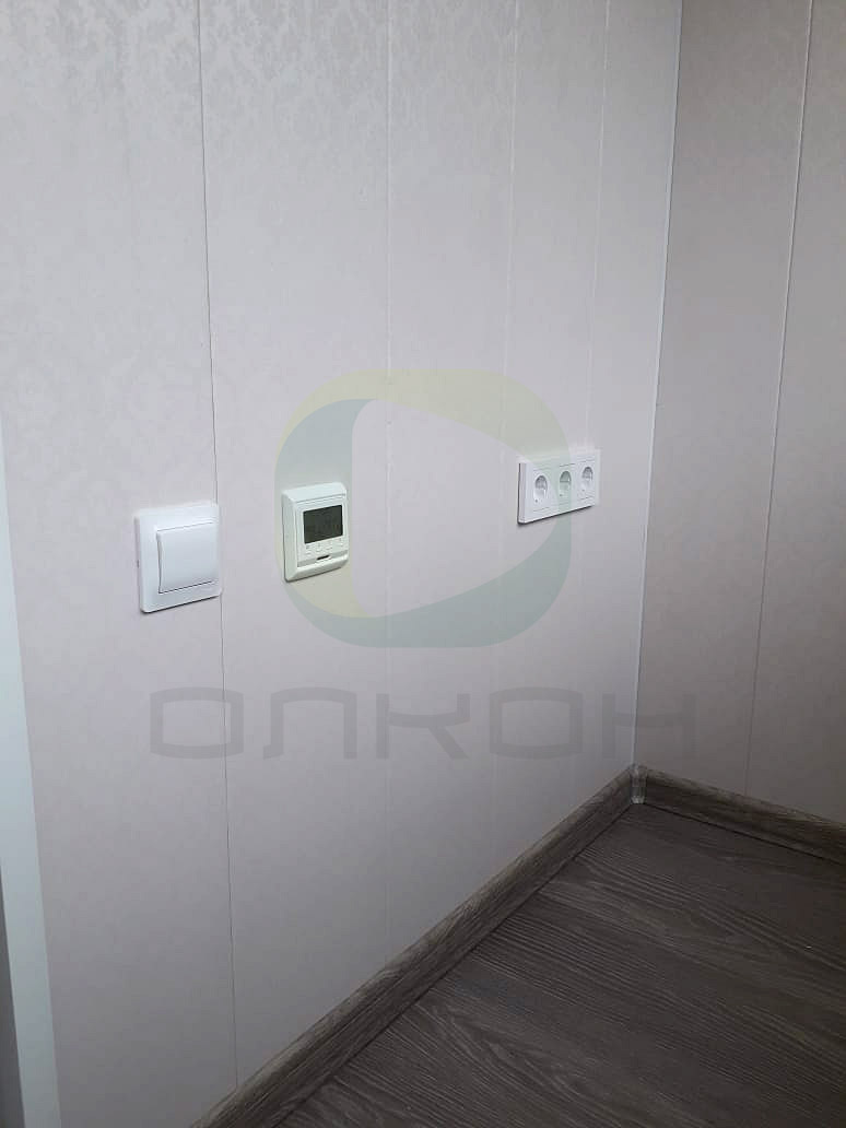 Отделка лоджии ПВХ панелями - 4